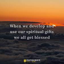 every believer has spiritual gifts
