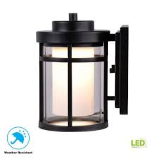 Find all cheap home decorators collection clearance at dealsplus. Home Decorators Collection Black Outdoor Led Wall Lantern Sconce Dw7031bk The Home Depot