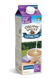 Can you substitute half and half for light cream? Lactose Free Half Half Quart Buy Organic Valley Near You