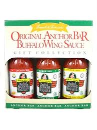 anchor bar buffalo wing sauce gift set