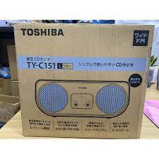 ĐÀI RADIO CASSETTE, CD Toshiba TY-C151 NHẬT BẢN - Máy Nghe Nhạc