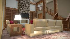 living room free 3d model by