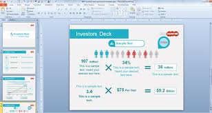 Free Investors Deck Powerpoint Template Free Powerpoint Templates