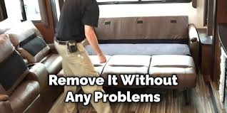 how to remove rv jack knife sofa 7