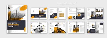 brochure template free vectors psds