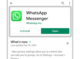 whatsapp installation