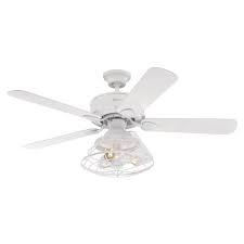 Cool your home in style with a ceiling fan from our unique ceiling fan collection. Buy Barnett 48 White Indoor Ceiling Fan With Dimmable Led Light Kit Online