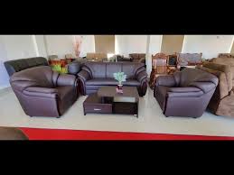 leather sofa set with srivari