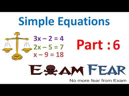 Maths Simple Equation Part 6 Tips To
