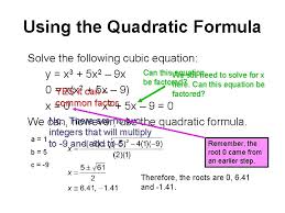 Factor your root out of the rest of the equation. Solving Polynomial Equations Ppt 5 3 2 Factor