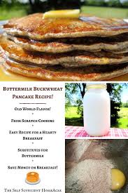 ermilk buckwheat pancakes the