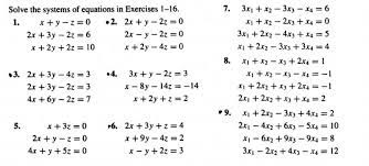 Solved Solve The Systems Of Equations