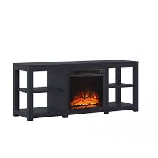4 Shelf Media Fireplace Tv Stand