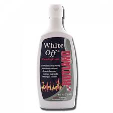 White Off Fireplace Glass Cleaner R R