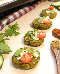 gluten free green pea falafels recipe