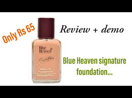 blue heaven signature foundation review