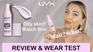 nyx marshmallow face primer first