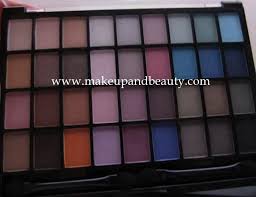 h m 36 colors eyeshadow palette review