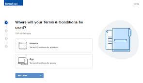 terms conditions template termsfeed