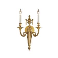 gold candle wall sconces