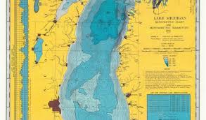Depth Of Lake Michigan Map Shipwrecks Of The Great Lakes