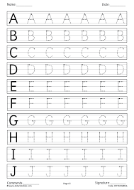 20 Credible English Alphabet Handwriting Chart For Kids
