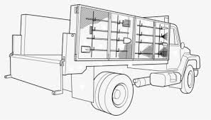 Coloring pages for trucks are available below. Delivery Truck Coloring Page Icon Vector Delivery Truck Hd Png Download Kindpng