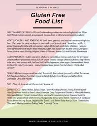 We follow the level of customer interest on gluten free grocery list printable for updates. Printable Gluten Free Food List With Pdf Seasonal Cravings