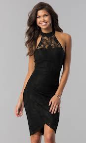 Semi Formal Black Lace Dresses Ficts