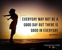 Likewise, if you face a bad day, that will not remain throughout your life. Prakash Iyer On Twitter Don T Let One Minute Of Bad Thoughts Ruin A Day Of 24 Hours Always Look For The Good In Your Day Yourself And Others Leadership Motivation Inspiration Coaching