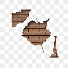 Broken Brick Wall Clipart Images Free