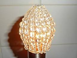 Light Bulb Cover Chandelier Glass Bead