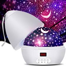Amazon Com Mokoqi Star Projector Night Light Christmas Gifts For 3 6 9 Year Old Girls And Boys Vivid Starry Sky Night Lights Projector With Timer And Hanging Strap For Kids Baby Bedroom Decor Baby
