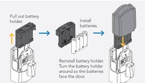 schlage lock not working after battery