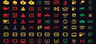 car dashboard symboleanings a