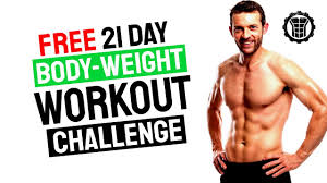 body weight workout challenge