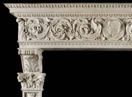 marble fireplace surround hand carved