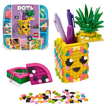 Who doesn't love a fully loaded desk? Lego 41906 Dots Pineapple Pencil Holder Diy Desk Accessories Decorations Set Art And Craft For Kids Buy Online In Antigua And Barbuda At Antigua Desertcart Com Productid 186290436