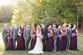 grey fall wedding color inspirations