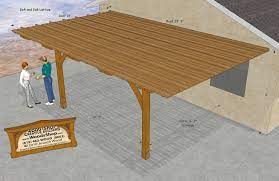 Patio Cover Plans Wood S