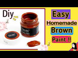 How To Make Brown Paint At Home How To