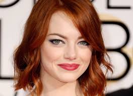 red hair makeup emma stone