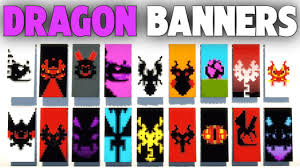 minecraft dragon banners design