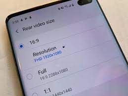 how to shoot 4k video on samsung s10