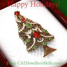 cad jewellery skills christmas card