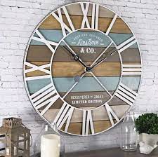 Beach Style Big Wall Clocks Diy Or