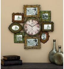 Victorian Wall Clock Photo Frame Large