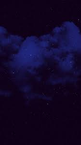 night sky aesthetic dark blue