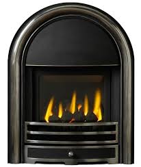 Appolo Glass Fronted He Gas Fire Inset
