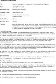 Sample Academic Recommendation Letter  Academic Reference Letter     sample resume format character reference letter for student   jpg